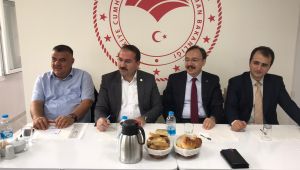 AK PARTİLİ KIRKPINAR’DAN KOORDİNASYON TOPLANTISI
